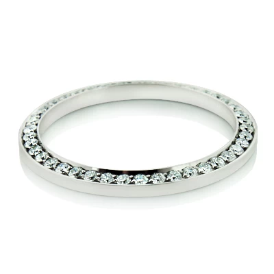 1.2 Carat Custom Diamond Bezel For Midsize Rolex Datejust Watch 5 1.2 Carat Custom Diamond Bezel For Midsize Rolex Datejust Watch - Image 3