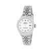 Women's Diamond Watch Rolex Datejust 26mm White Dial W00362 -Fashion Accessories 26whjuwhite1 bg 1