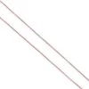 JM Essential Rose Gold Plated 925 Sterling Silver Cable Chain Approx 45cm/18" -Fashion Accessories ajrf26