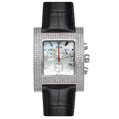 Aqua Master Designer Diamond Ladies Watch 2.75 3 Aqua Master Designer Diamond Ladies Watch 2.75