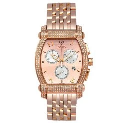 Aqua Master Unisex Real Diamond Watch 2.50ct