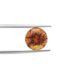 3.90cts Padparadscha Quartz Round Crown Of Light Approx 10mm (C) 5 3.90cts Padparadscha Quartz Round Crown Of Light Approx 10mm (C) -Fashion Accessories arci96 1