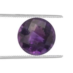 5.2cts Zambian Amethyst 12x12mm Round (N)
