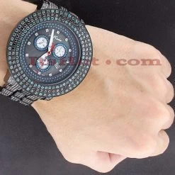 Blue And Black Diamond Joe Rodeo Pilot Men's Watch 17ct 15 Blue And Black Diamond Joe Rodeo Pilot Men's Watch 17ct -Fashion Accessories black diamond watches joe rodeo pilot mens watch 17ct p 38823bod