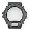 Casio Black G-Shock Bezel Iced Out With Crystals -Fashion Accessories black g shock bezel iced out with crystals 1