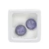 7cts Tanzanite Rose Cut Flat Bottom Round Approx 10mm (Pack Of 2) 1 7cts Tanzanite Rose Cut Flat Bottom Round Approx 10mm (Pack Of 2) -Fashion Accessories bqvz67