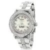 Ladies Diamond Breitling Colt Custom Watch 7ct -Fashion Accessories breitling colt oceane ladies custom diamond watch 7ct 1