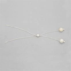 925 Sterling Silver Slider Bracelet With Approx 8mm South Sea Pearl & Box Chain, Approx 24cm -Fashion Accessories cdvv91 1