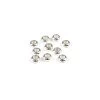 925 Sterling Silver Rondelle Slider Beads, Approx 6x3mm, 10pcs -Fashion Accessories ceg628