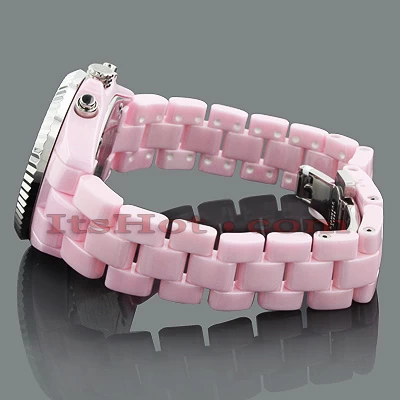 Ceramic Aqua Master Diamond Watch 1.25ct Rose 5 Ceramic Aqua Master Diamond Watch 1.25ct Rose - Image 3