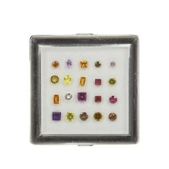 2cts Multi-Colour Gemstone Mixed Shape & Size (Pack Of 20)