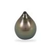 Tahitian Cultuerd Pearl Half-Drilled Drop, Approx 9x10mm (Pack Of 1) -Fashion Accessories ctci90