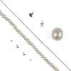925 Sterling Silver & Freshwater Pearl Lariat Necklace Kit -Fashion Accessories cugp46