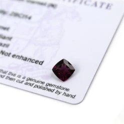 1.35cts Tocantin Garnet 7x7mm Cushion (N)