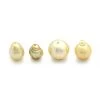 Golden South Sea Cultured Pearl Baroque, Approx 7 To 12mm, 4pcs -Fashion Accessories cyci94