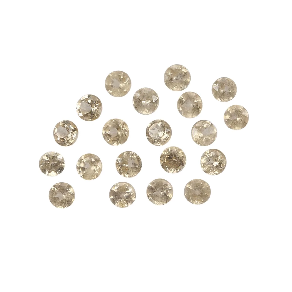 2.4cts Ceylon Peach Garnet 3x3mm Round Pack Of 20 (N) 3 2.4cts Ceylon Peach Garnet 3x3mm Round Pack Of 20 (N)