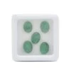 6cts Emerald Oval Cabochon Approx 6x8mm (Set Of 5) 2 6cts Emerald Oval Cabochon Approx 6x8mm (Set Of 5) -Fashion Accessories dgvz76