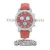 Diamond Benny And Co Watch Men's 4ct Red -Fashion Accessories diamond benny and co watch mens 4ct red p 8674