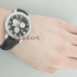 Diamond Benny And Company Collection 4ct Black Watch -Fashion Accessories diamond benny and company watches collection 4ct black p 8670 bod