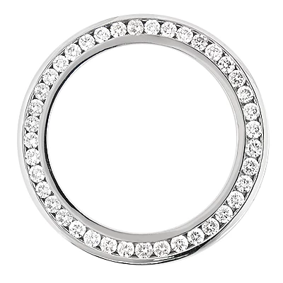Custom Made Diamond Bezel For Breitling Super Avenger 7ct C 3 Custom Made Diamond Bezel For Breitling Super Avenger 7ct C