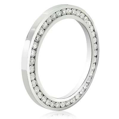 Custom Made Diamond Bezel For Breitling Super Avenger 7ct C 4 Custom Made Diamond Bezel For Breitling Super Avenger 7ct C - Image 2