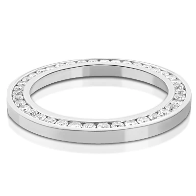 Custom Made Diamond Bezel For Breitling Super Avenger 7ct C 5 Custom Made Diamond Bezel For Breitling Super Avenger 7ct C - Image 3