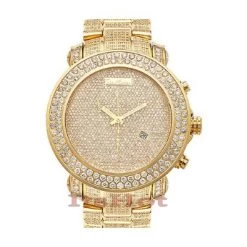 Diamond Encrusted Joe Rodeo Junior Men's Watch 23.90ct -Fashion Accessories diamond encrusted watches joe rodeo junior mens watch 2390ct 1 1094