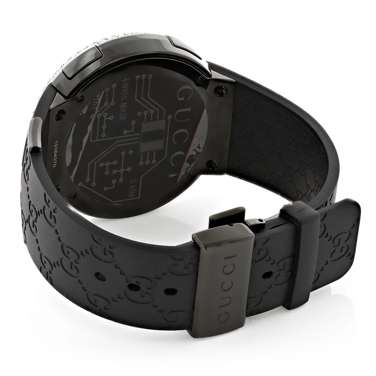 Men's Luxury 2.5 Carats Diamond 114 I-Gucci Watch YA114207 4 Men's Luxury 2.5 Carats Diamond 114 I-Gucci Watch YA114207 - Image 2