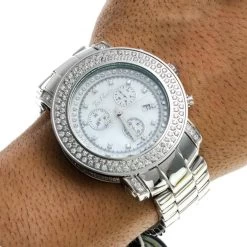 Diamond JoJo Watch 6.75ct Iced Out Joe Rodeo Junior -Fashion Accessories diamond jojo watch 675ct iced out joe rodeo junior p 8615 bod2
