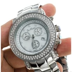 Diamond JoJo Watch 6.75ct Iced Out Joe Rodeo Junior -Fashion Accessories diamond jojo watch 675ct iced out joe rodeo junior p 8615 bod3