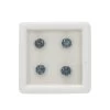 1.10ts London Blue Topaz Brilliant Round Approx 4mm (Pack Of 4) -Fashion Accessories did137