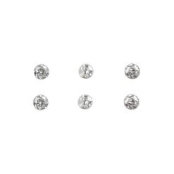 0.06cts Diamond Round Brilliant Approx 1.50mm (N) (pack Of 6)