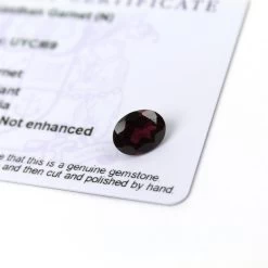 2.45cts Rajasthan Garnet 10x8mm Oval (N)