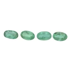 0.7cts Zambian Emerald 5x3mm Oval Pack Of 4 (O)