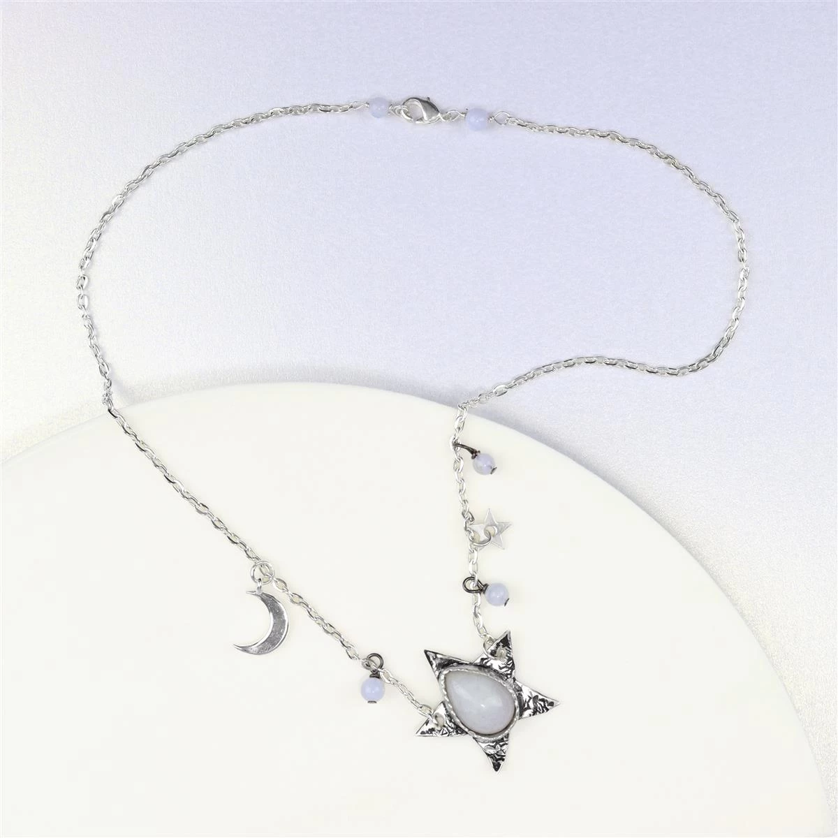 5cts Type A Lavender Jadeite Drop Cabochon Approx 10X14mm, 1pc 5 5cts Type A Lavender Jadeite Drop Cabochon Approx 10X14mm, 1pc - Image 3