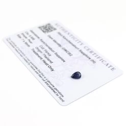 0.5cts Kanchanaburi Sapphire 7x5mm Pear (H)