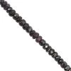50cts Sugilite Graduated Faceted Rondelle Approx 3.5x2 To 5x3mm, 20cm Strand -Fashion Accessories eugz89