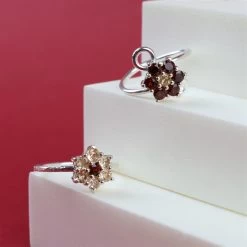 1.25cts Red Garnet Approx 3mm Round Pack Of 10 -Fashion Accessories faci83 2