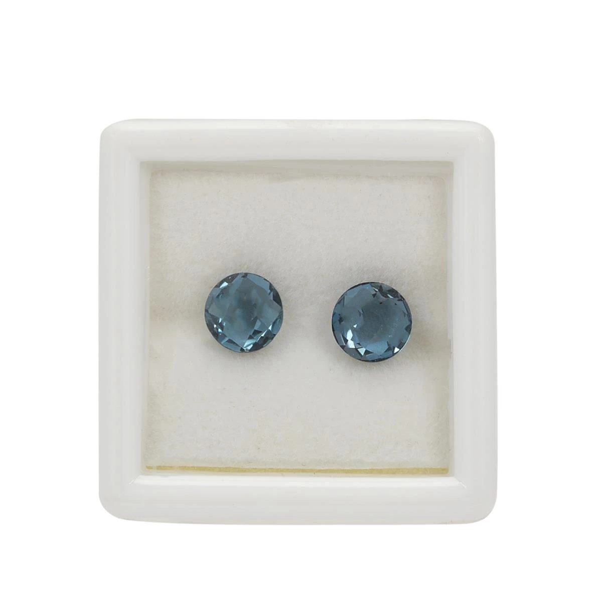 1.35cts London Blue Topaz Briollette Round Approx 6mm (Pack Of 2) 3 1.35cts London Blue Topaz Briollette Round Approx 6mm (Pack Of 2)