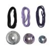 New Horizon: Fluorite, Amethyst, Labradorite Gemstone Donuts & Suede Cords 1 New Horizon: Fluorite, Amethyst, Labradorite Gemstone Donuts & Suede Cords -Fashion Accessories fagp80