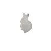 100cts Clear Quartz Fancy Carved Rabbit Approx 40x25mm, 1pcs -Fashion Accessories fcg601