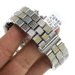 Fully Paved Men's Joe Rodeo Diamond Watch 26.70ct -Fashion Accessories fully paved mens joe rodeo diamond watch 2670ct p 35653 back2