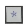 Larkspur Flower Includes 0.65cts Tanzanite 5x2.5 & 3.25mm -Fashion Accessories gvci08