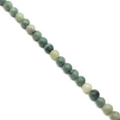 100cts Type A Burmese Multi-Colour Jadeite Plain Rounds 6mm