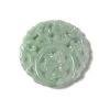 100cts Type A Jadeite Hollow Carving Flower Pendant, Approx 50mm, 1pcs -Fashion Accessories hggp62