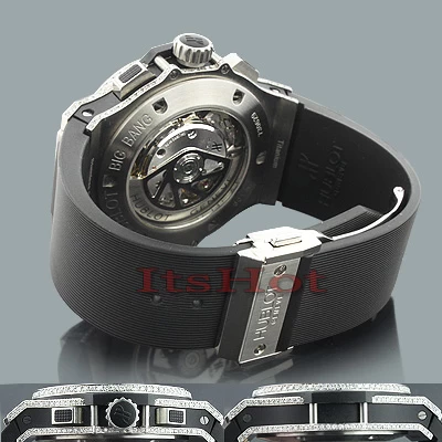 Hublot Big Bang Men's Custom Diamond Watch 8.25ct 4 Hublot Big Bang Men's Custom Diamond Watch 8.25ct - Image 2