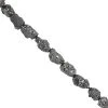 14cts Black Diamond Rough Nuggets Approx 4x3 To 6x4mm, 15cm Strand -Fashion Accessories hxru47