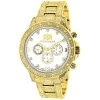 Iced Out Men's Luxurman Watch With Diamond Band 1.25ct Yellow Gold -Fashion Accessories iced out mens luxurman watch with diamond band 125ct yellow gold 1 1