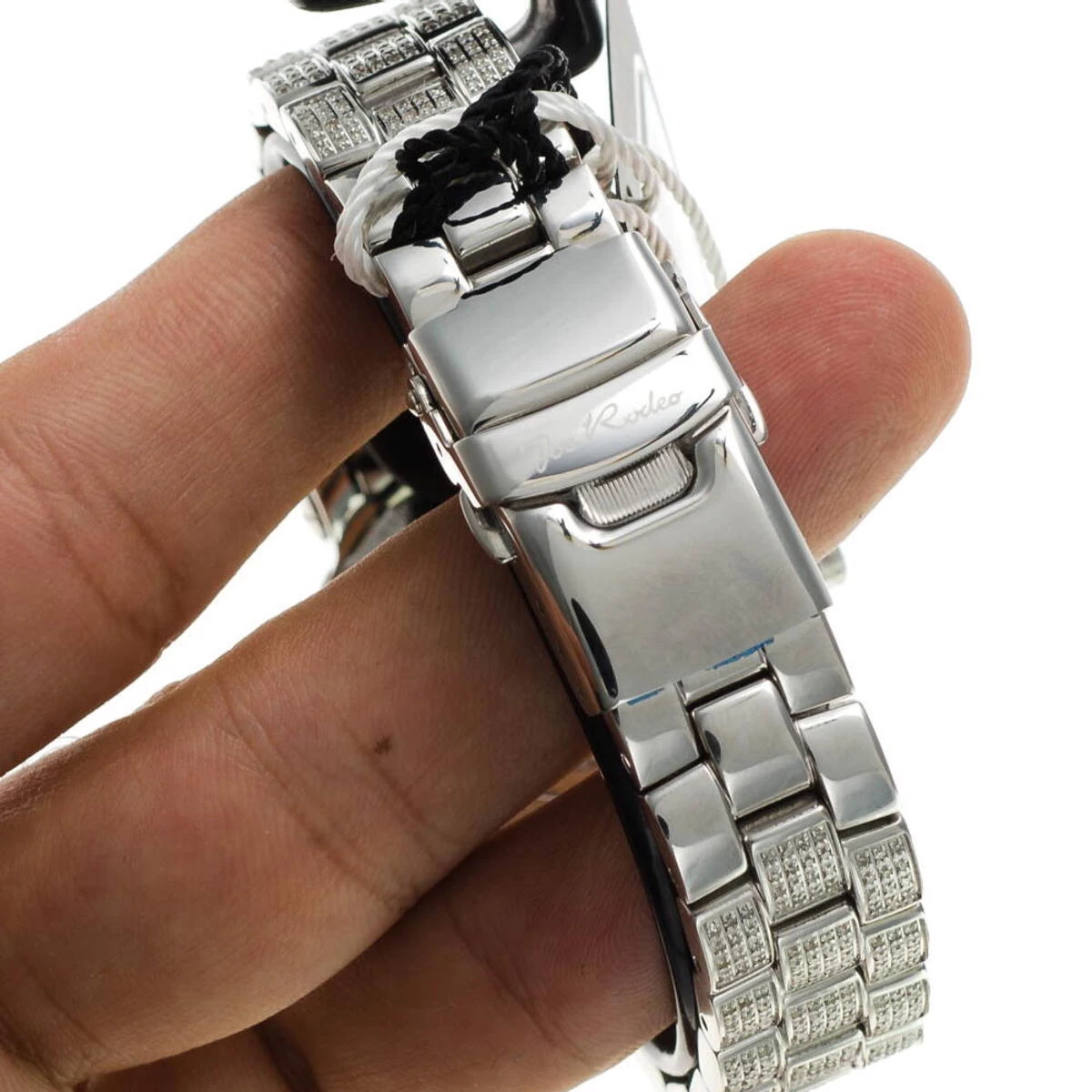 Iced Out Joe Rodeo Ladies Diamond Watch 10ct 9 Iced Out Joe Rodeo Ladies Diamond Watch 10ct - Image 7