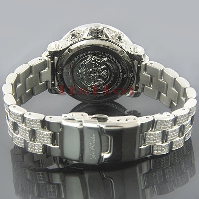 Iced Out Joe Rodeo Ladies Diamond Watch 10ct 5 Iced Out Joe Rodeo Ladies Diamond Watch 10ct - Image 3